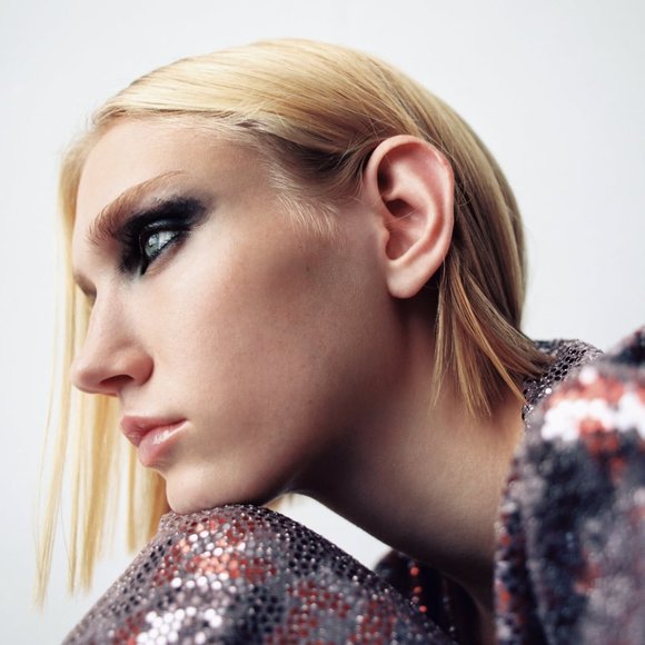 BNWT ZARA CUT OUT SEQUIN DRESS WITH SIDE SLIT GRAY - REF. 9230/031 - Picture 6 of 7